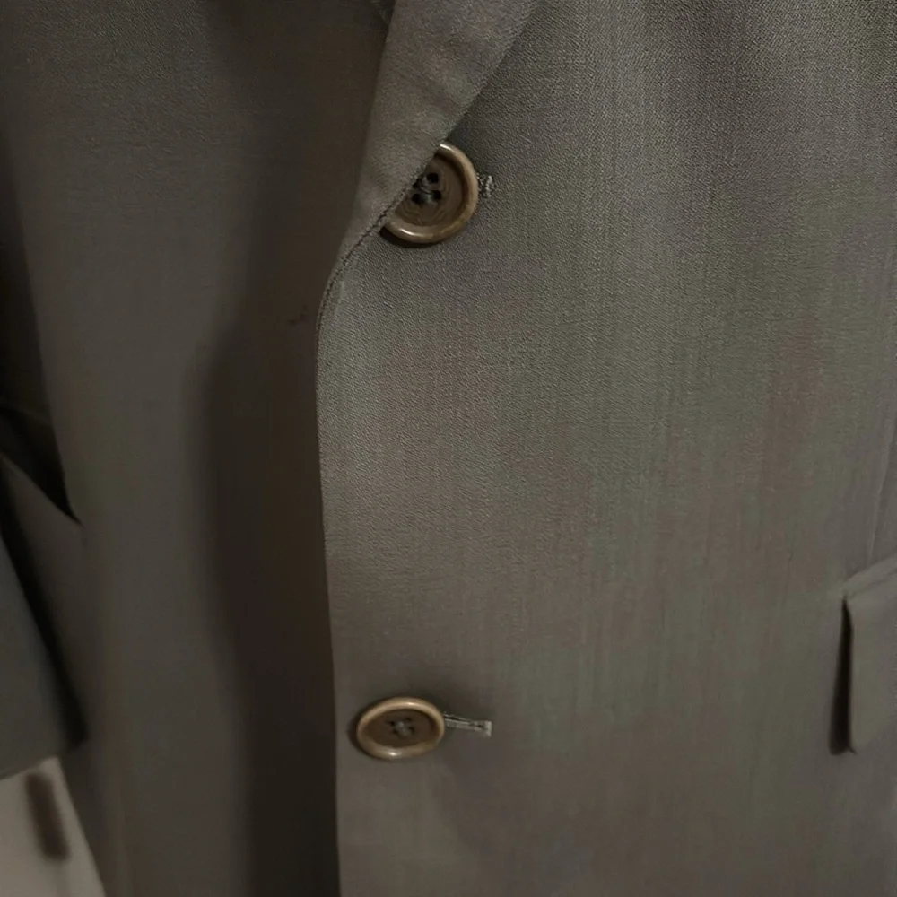Hugo Boss DaVinci Lucca Blazer Suit Jacket Size 42R Virgin Wool Super 100